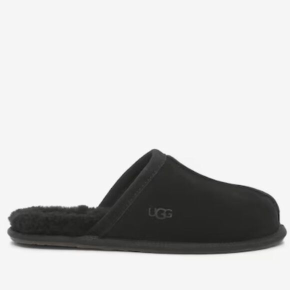 UGG Pearle Black Shearling Slip On Mule Slipper size 5 - Picture 3 of 9